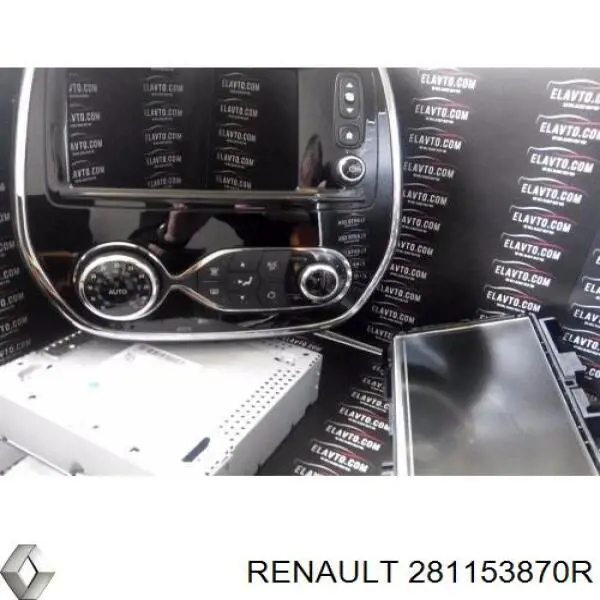Aparelhagem de som (rádio AM/FM) Renault (RVI) 281153870R preço, a partir de 217,93 USD