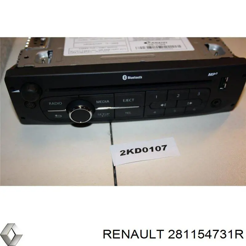 Compre 281154731R Renault (RVI) Aparelhagem de som (rádio AM/FM)