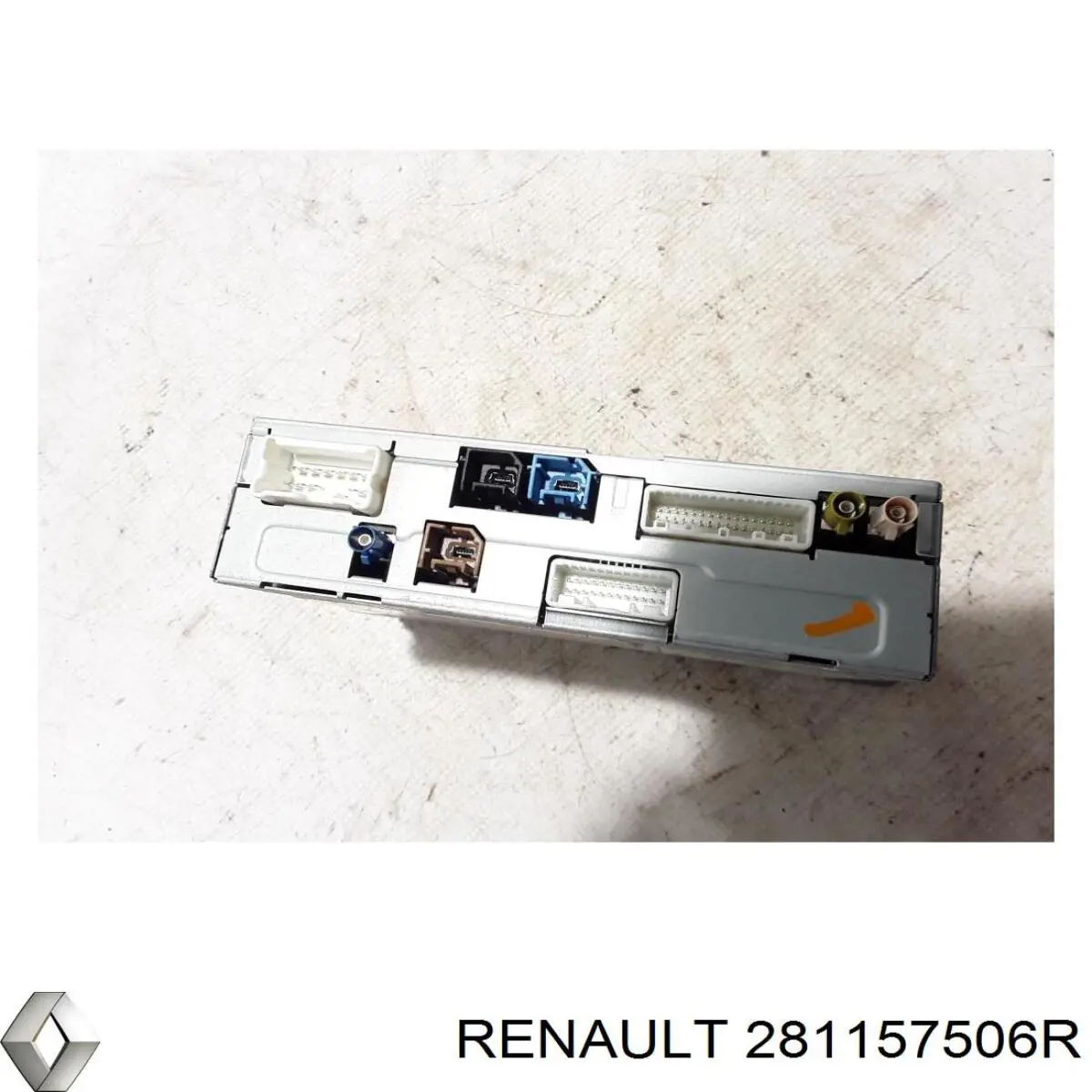 281157506R Renault (RVI) Aparelhagem de som (rádio AM/FM)