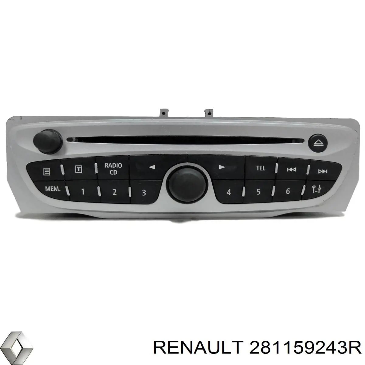 281159243R Renault (RVI) Aparelhagem de som (rádio AM/FM)