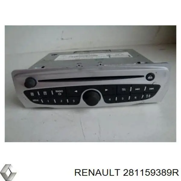 281158115R Renault (RVI) Aparelhagem de som (rádio AM/FM)