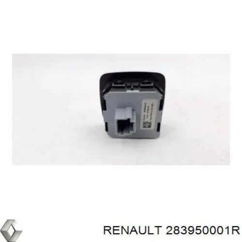 283950001R Renault (RVI) Unidade de controlo dos espelhos de retrovisão, no painel de instrumentos