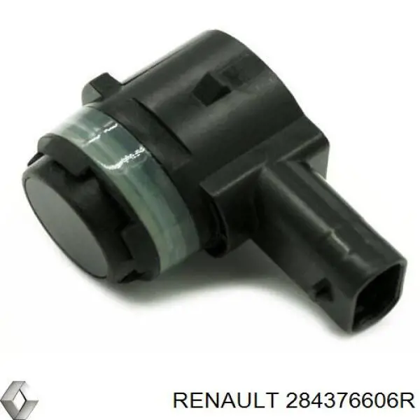 284376606R Renault (RVI) Sensor de sinalização de estacionamento (sensor de estacionamento) dianteiro/traseiro central