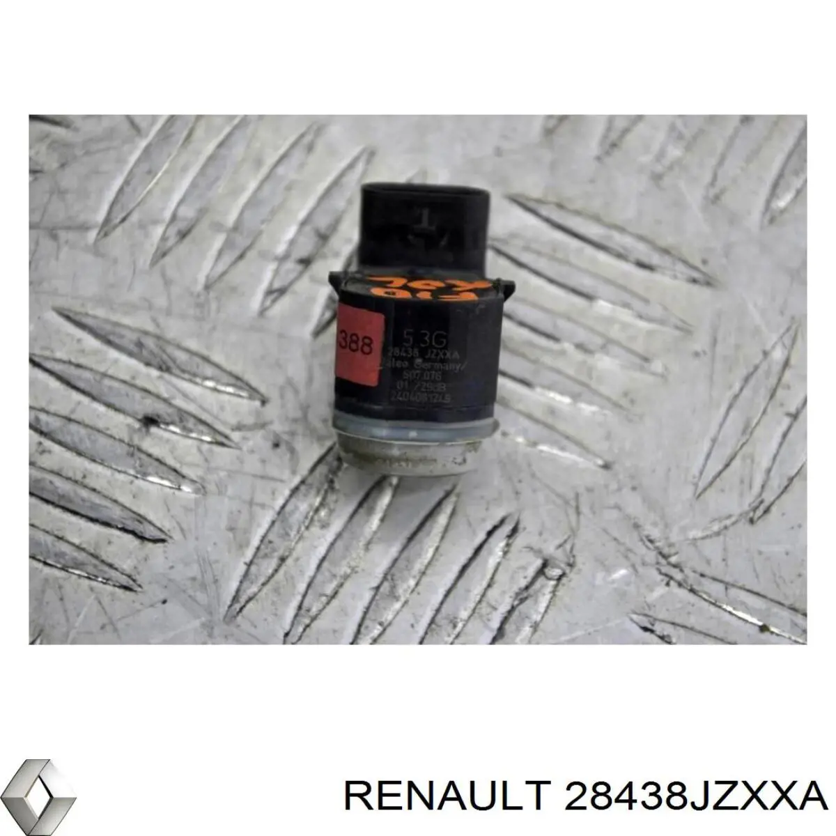 Sensor dianteiro de sinalização de estacionamento (sensor de estacionamento) Renault (RVI) 28438JZXXA preço, a partir de 54,63 USD
