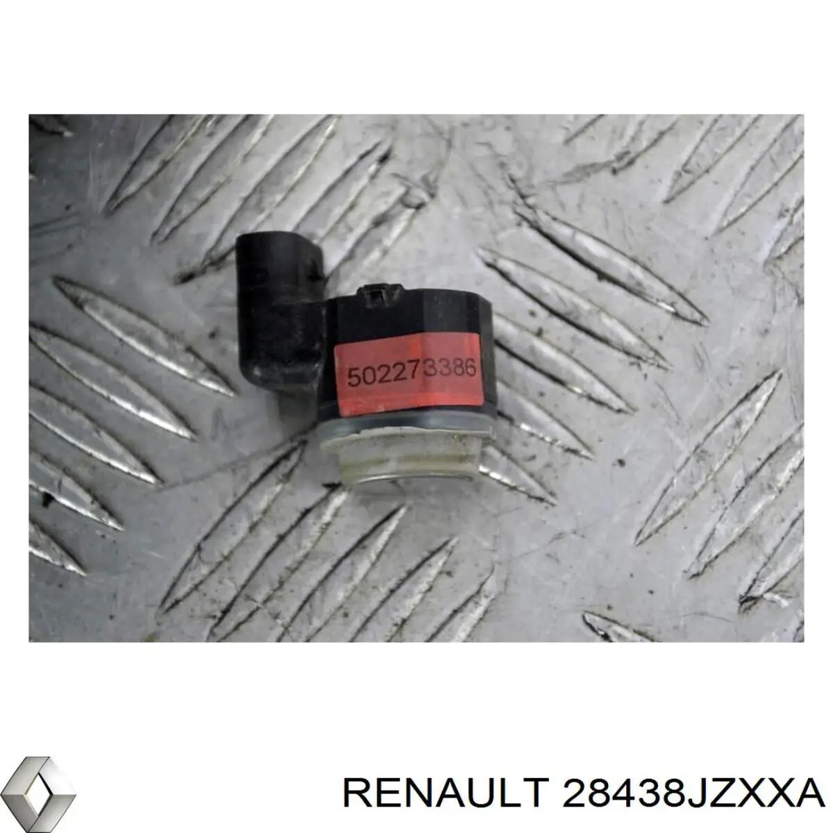 28438JZXXA Renault (RVI) Sensor dianteiro de sinalização de estacionamento (sensor de estacionamento)