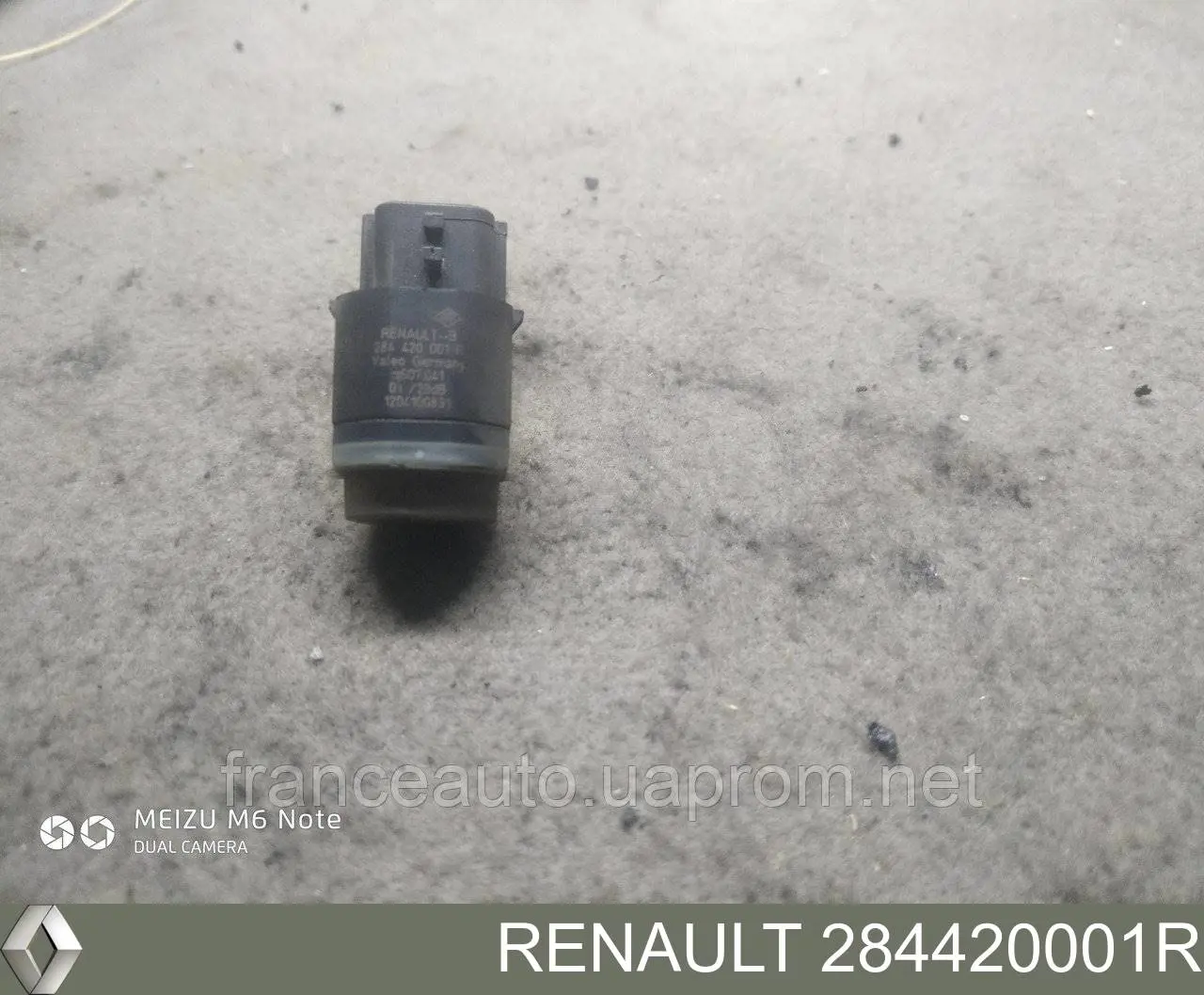 Compre 284420001R Renault (RVI) Sensor traseiro lateral de sinalização de estacionamento (sensor de estacionamento)