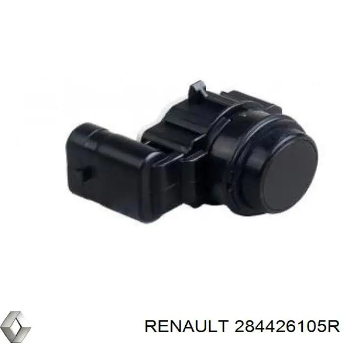 Compre 284426105R Renault (RVI) Sensor traseiro lateral de sinalização de estacionamento (sensor de estacionamento)