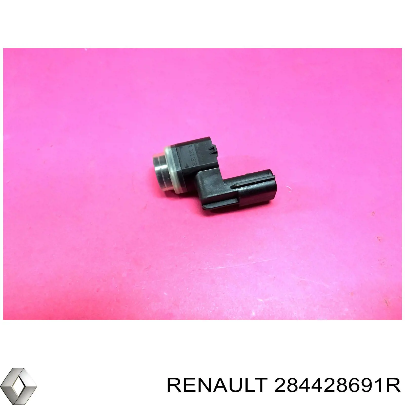284428691R Renault (RVI) Sensor traseiro lateral de sinalização de estacionamento (sensor de estacionamento)