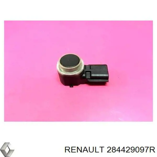 284429097R Renault (RVI) Sensor de sinalização de estacionamento (sensor de estacionamento) dianteiro/traseiro central