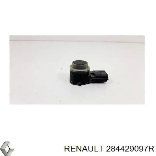 Compre 284429097R Renault (RVI) Sensor de sinalização de estacionamento (sensor de estacionamento) dianteiro/traseiro central