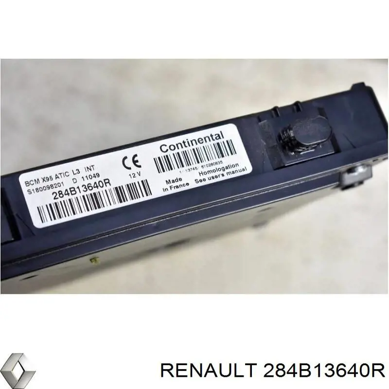 Unidade de conforto 284B13640R Renault (RVI)