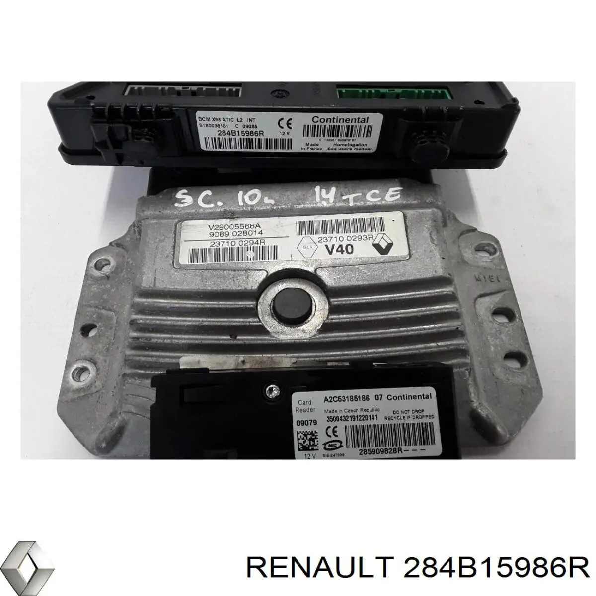 Compre 284B15986R Renault (RVI) Unidade de conforto