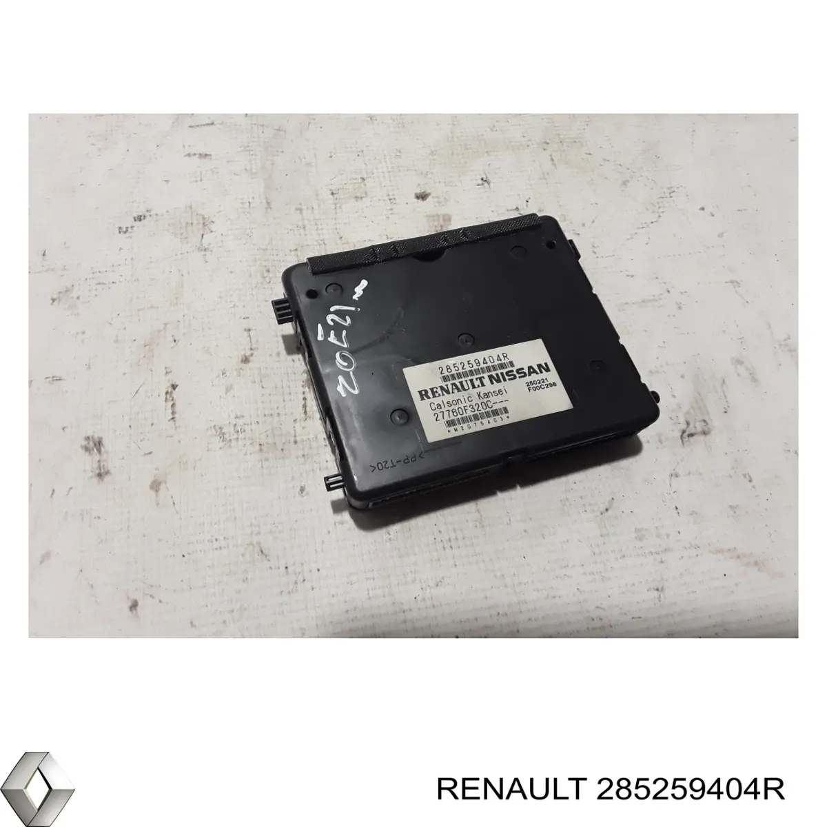 285259404R Renault (RVI) Módulo de direção (Centralina eletrônica) de climatização