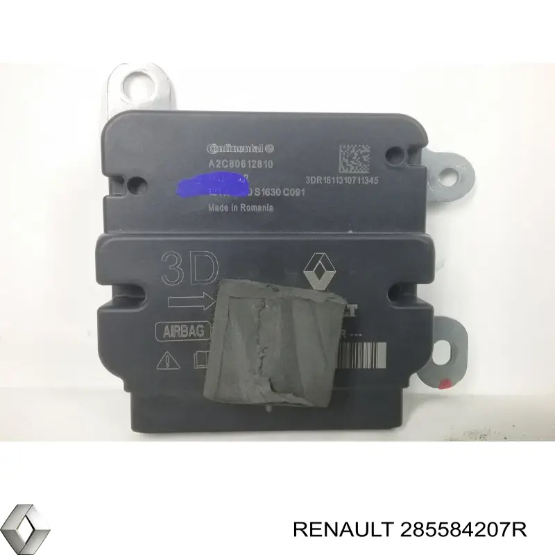 Módulo processador de controlo da bolsa de ar (Centralina eletrônica AIRBAG) Renault (RVI) 285584207R preço, a partir de 114,07 USD