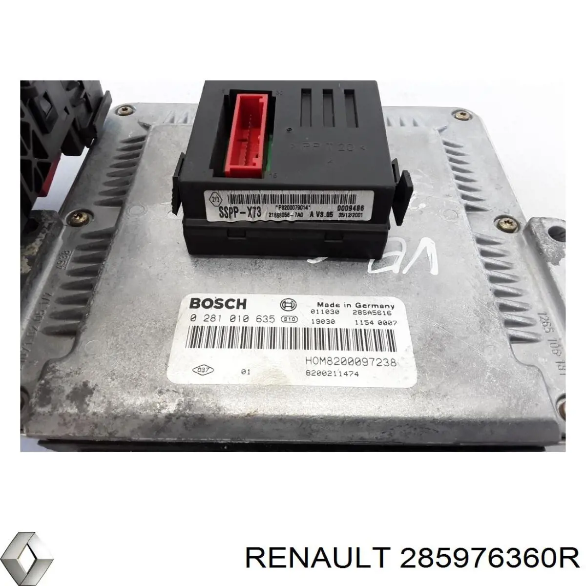Compre 7701209123 Renault (RVI) Chave de fecho de ignição