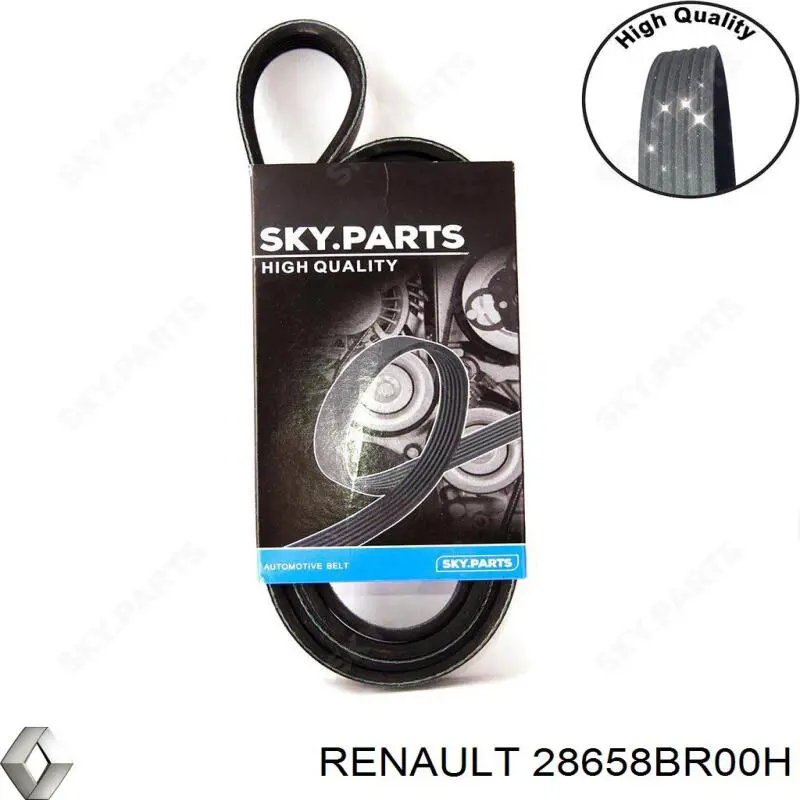 Placa sobreposta do injetor de fluido para lavador da luz dianteira 28658BR00H Renault (RVI)