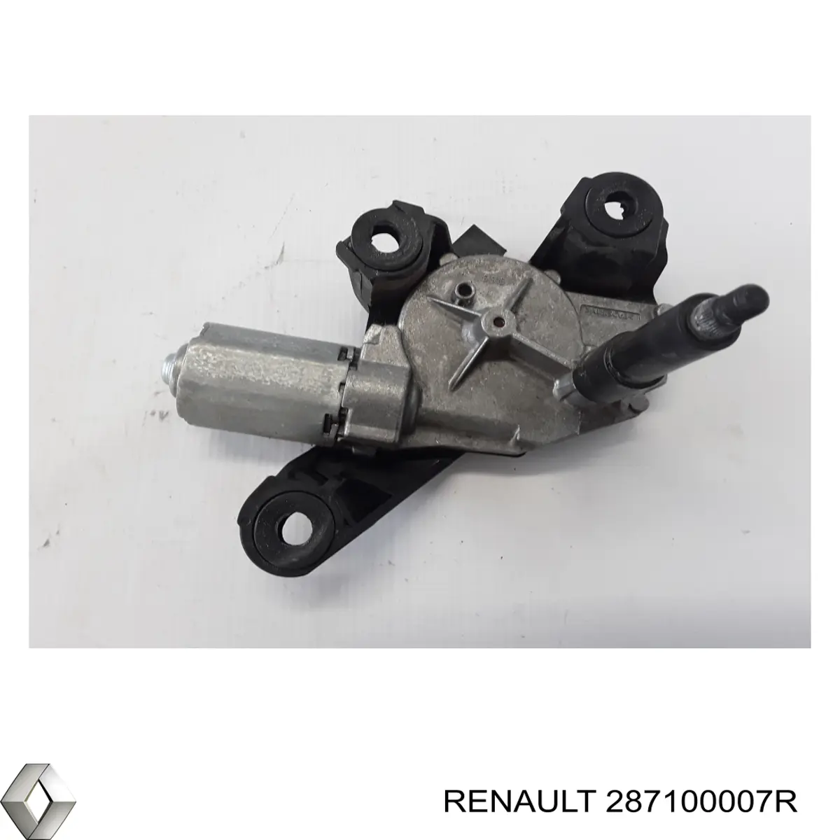287100007R Renault (RVI) Motor de limpador pára-brisas de vidro traseiro