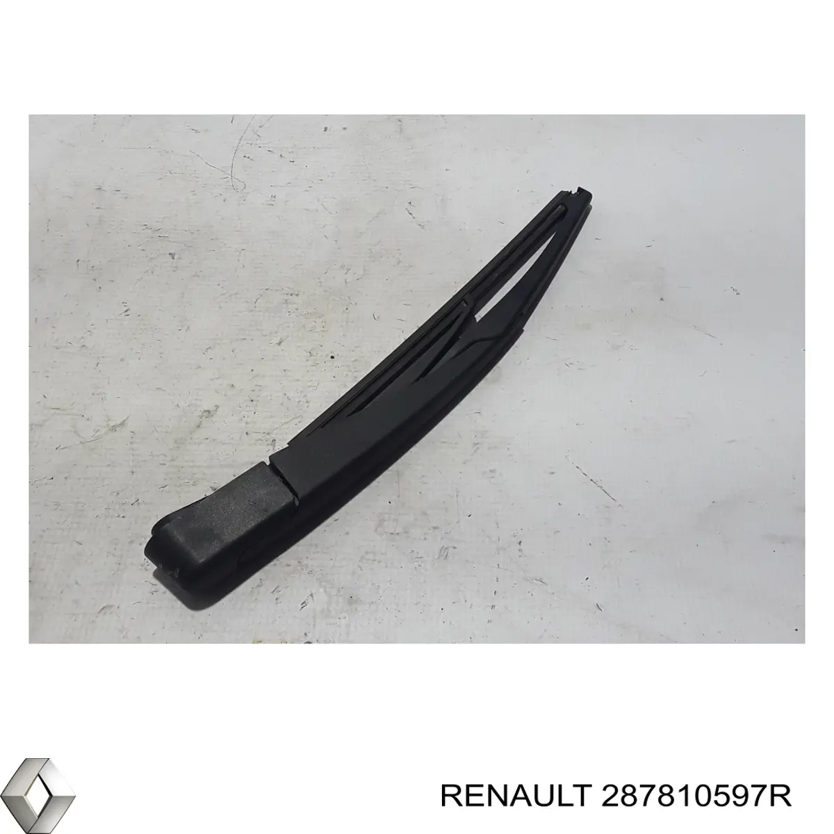 287810597R Renault (RVI) Braço de limpa-pára-brisas de vidro traseiro