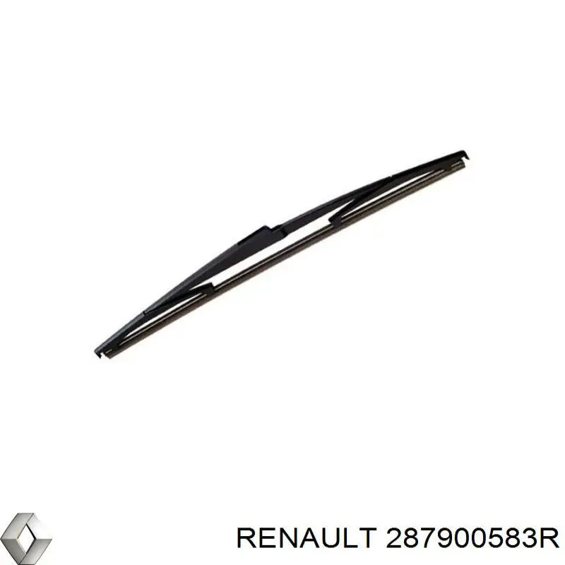287900583R Renault (RVI) Limpa-pára-brisas de vidro traseiro