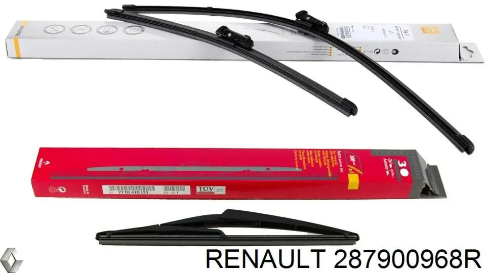 Limpa-pára-brisas de vidro traseiro Renault (RVI) 287900968R preço, a partir de 14,74 USD