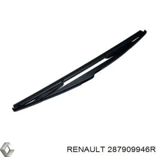 287909946R Renault (RVI) Limpa-pára-brisas de vidro traseiro