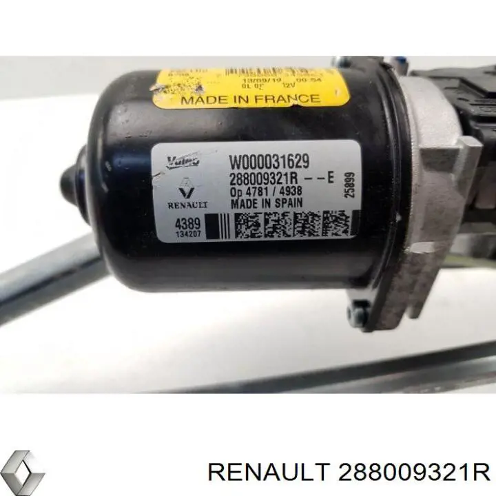Compre W000031629 Renault (RVI) Motor de limpador pára-brisas do pára-brisas