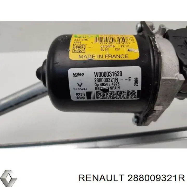 Motor de limpador pára-brisas do pára-brisas Renault (RVI) W000031629 preço, a partir de 90,61 USD