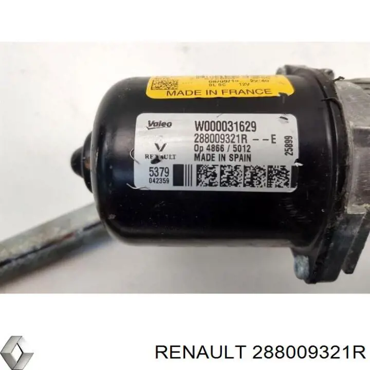Motor de limpador pára-brisas do pára-brisas Renault (RVI) 288009321R preço, a partir de 71,51 USD