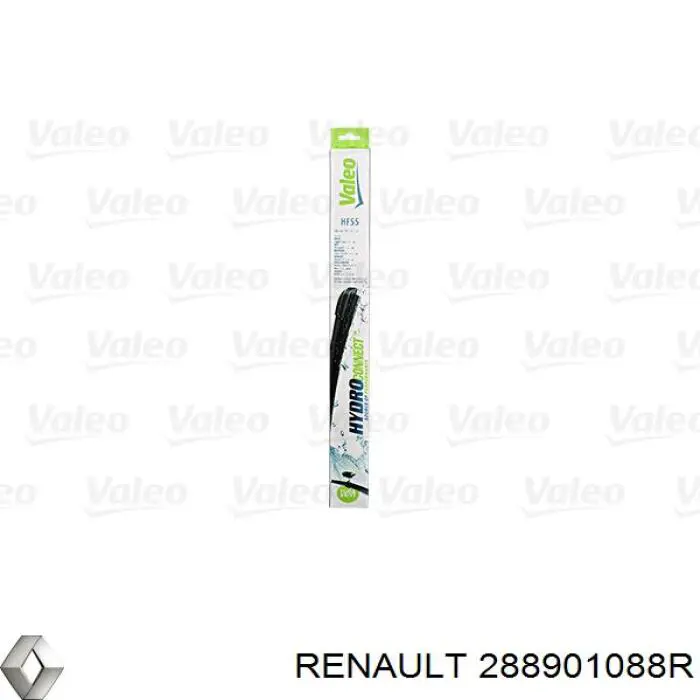 Limpa-pára-brisas do pára-brisas de condutor Renault (RVI) 288901088R preço, a partir de 14,28 USD