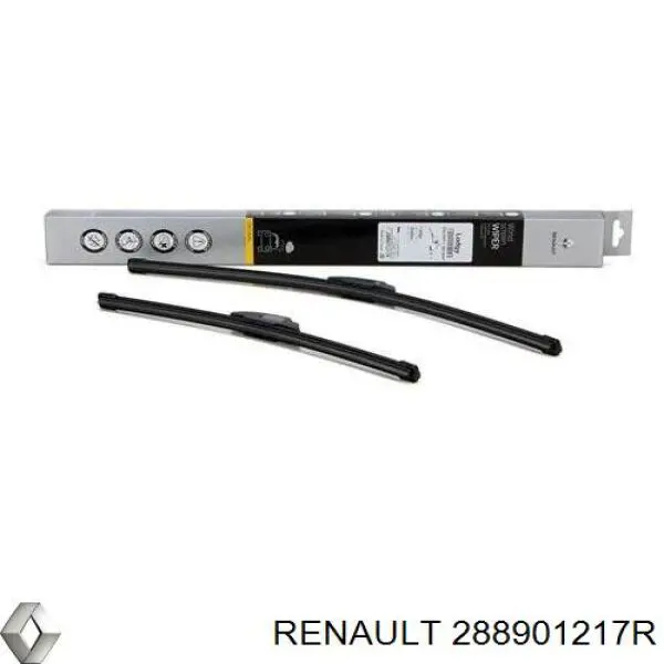 288901217R Renault (RVI) Limpa-pára-brisas do pára-brisas, kit de 2 un.