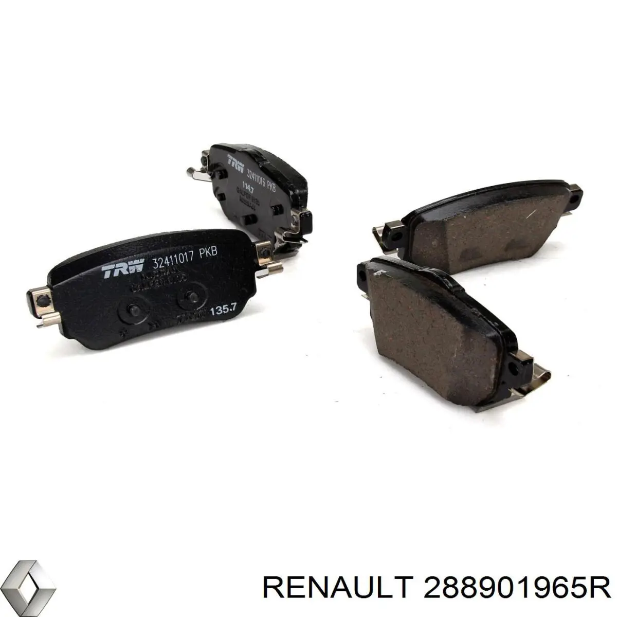 Compre 288901965R Renault (RVI) Limpa-pára-brisas do pára-brisas, kit de 2 un.