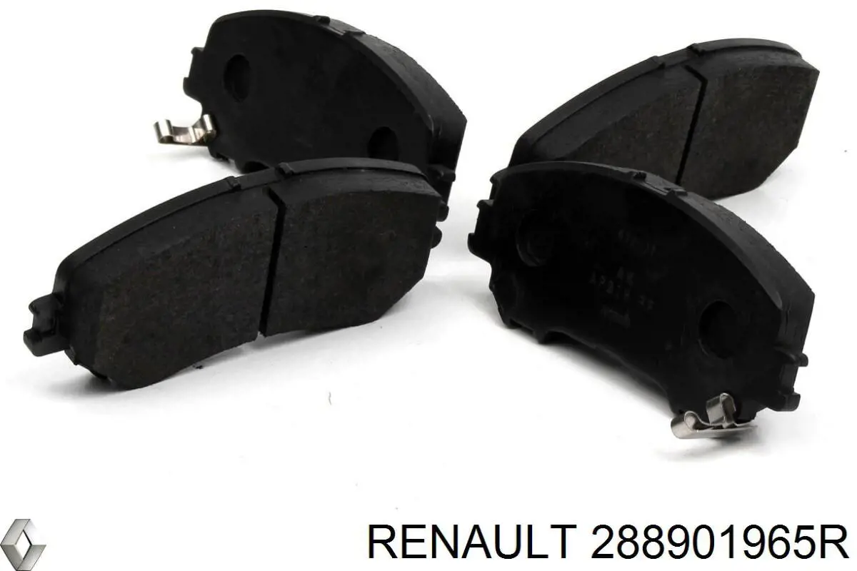 Limpa-pára-brisas do pára-brisas, kit de 2 un. 288901965R Renault (RVI)