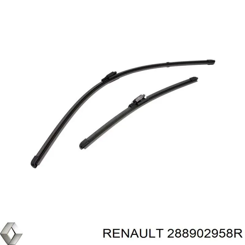 Compre 288902958R Renault (RVI) Limpa-pára-brisas do pára-brisas, kit de 2 un.