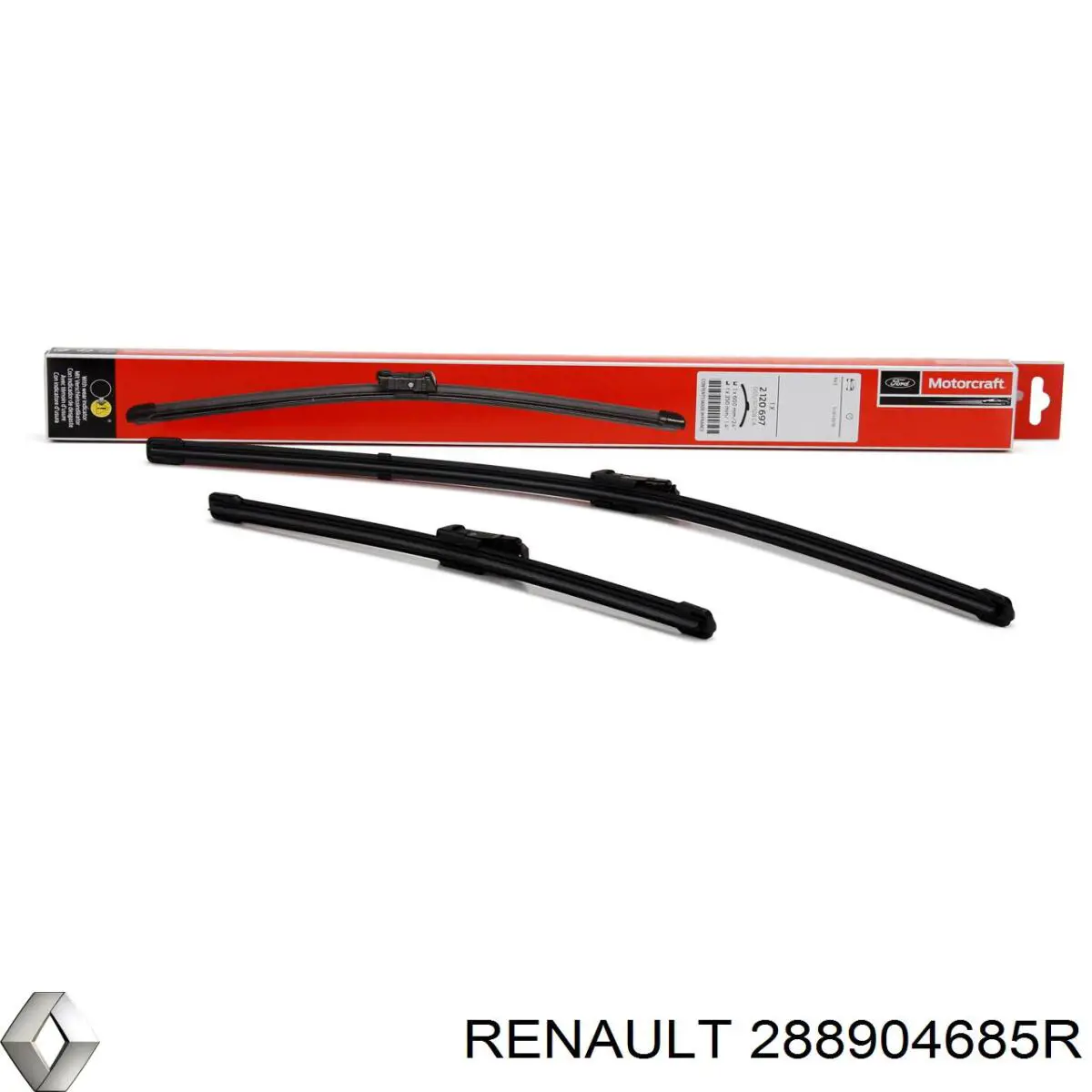 Compre 288904685R Renault (RVI) Limpa-pára-brisas do pára-brisas, kit de 2 un.