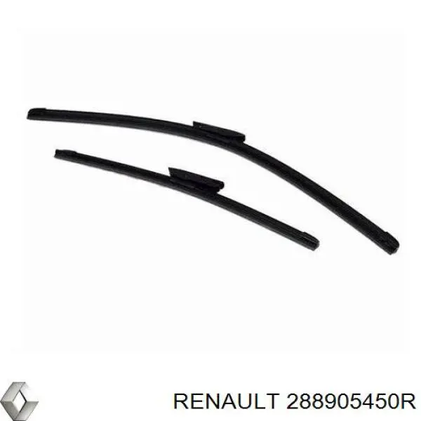 Limpa-pára-brisas do pára-brisas, kit de 2 un. Renault (RVI) 288905450R preço, a partir de 34,63 USD