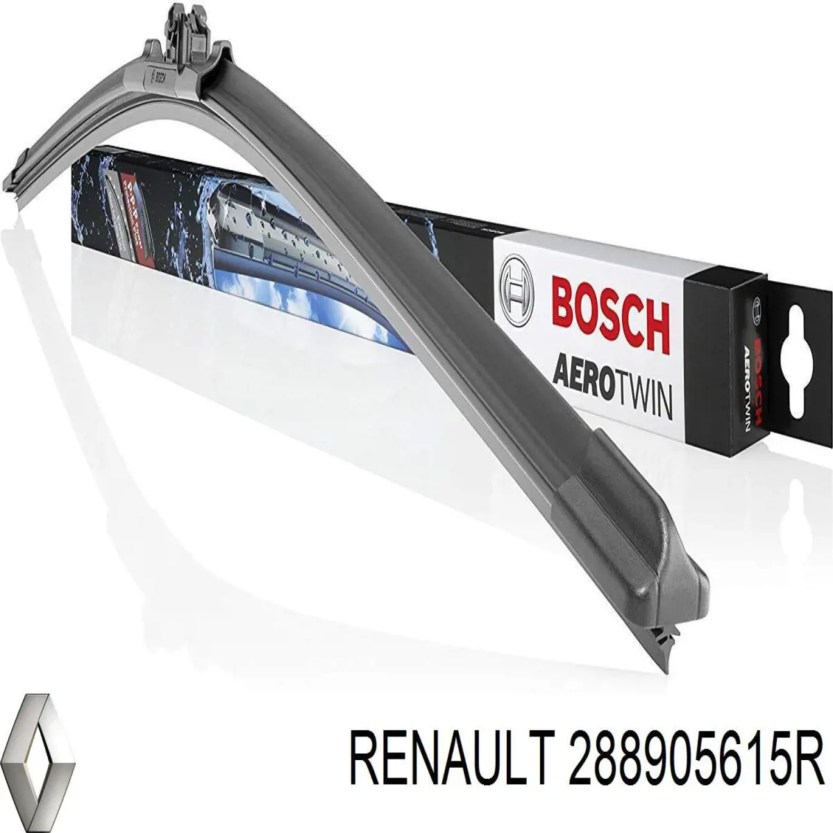 Limpa-pára-brisas do pára-brisas, kit de 2 un. Renault (RVI) 288905615R preço, a partir de 22,91 USD