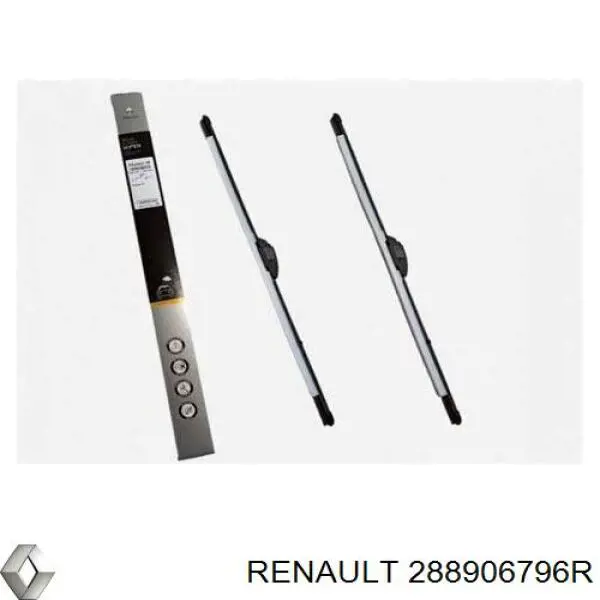 Limpa-pára-brisas do pára-brisas de condutor Renault (RVI) 288906796R preço, a partir de 19,75 USD