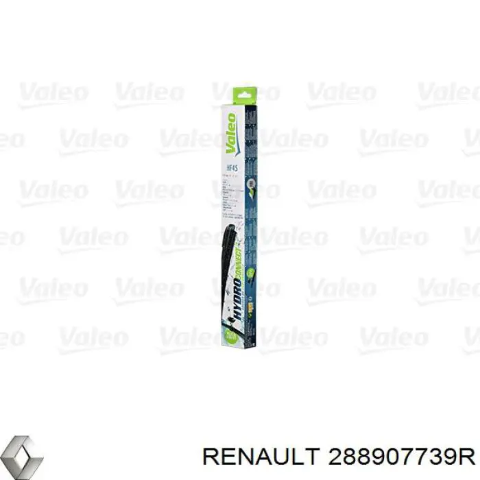 Limpa-pára-brisas do pára-brisas de passageiro Renault (RVI) 288907739R preço, a partir de 10,57 USD