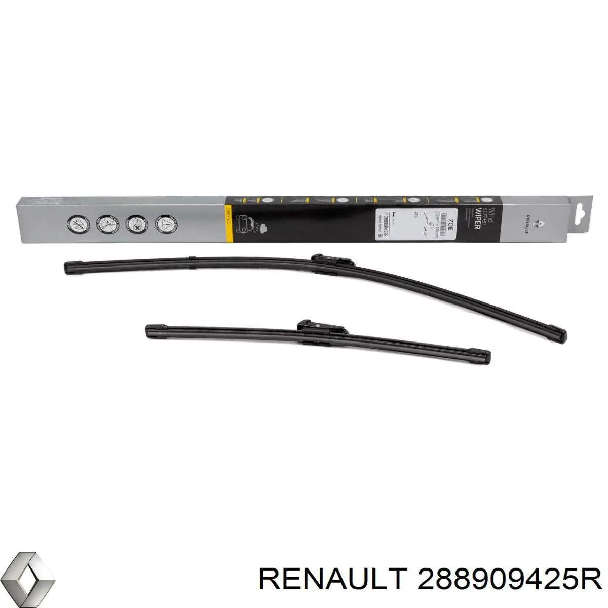 288909425R Renault (RVI) Limpa-pára-brisas do pára-brisas de condutor