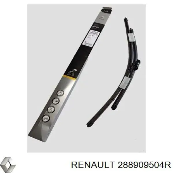Limpa-pára-brisas do pára-brisas, kit de 2 un. Renault (RVI) 288909504R preço, a partir de 28,92 USD