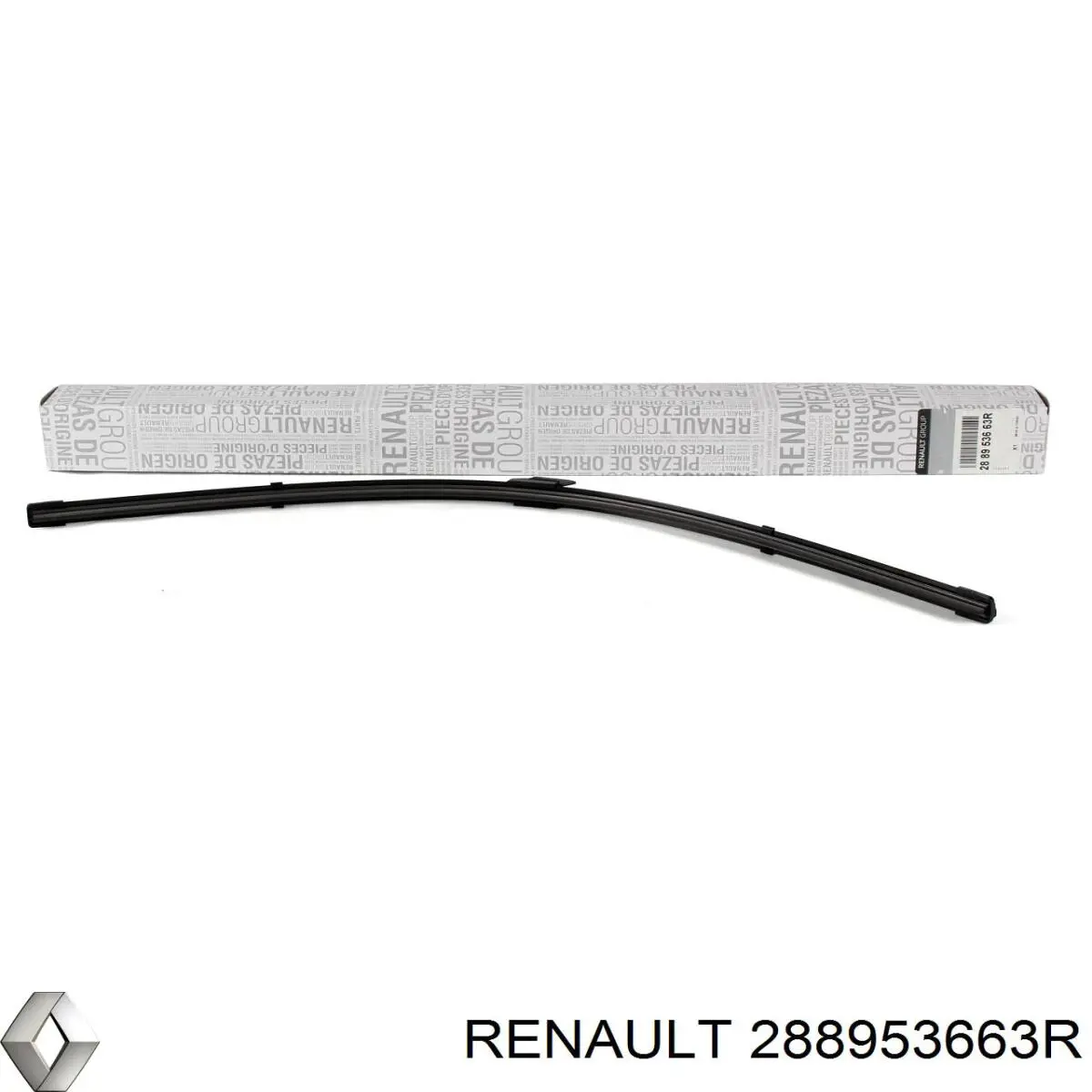 Compre 288953663R Renault (RVI) Limpa-pára-brisas do pára-brisas de condutor
