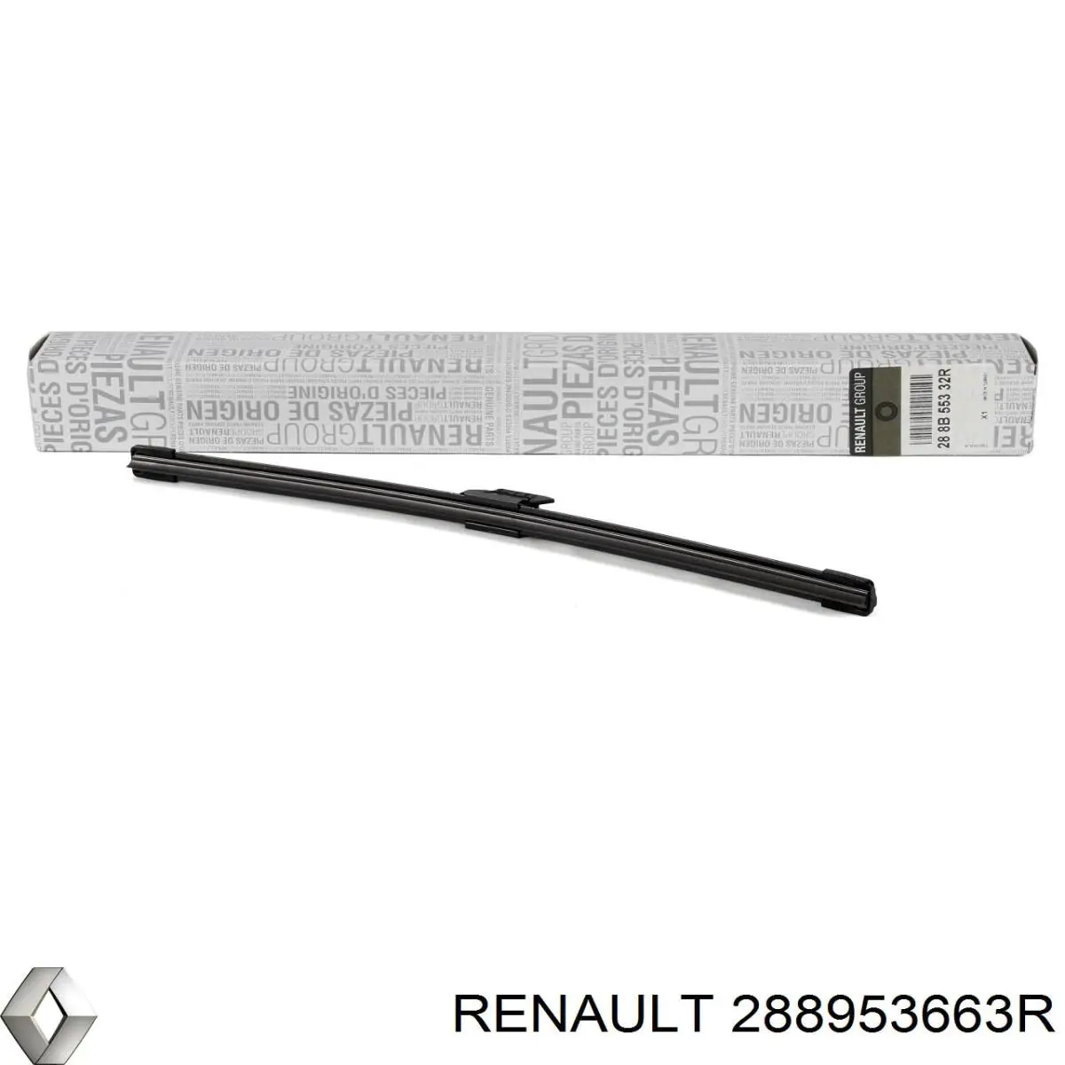 288953663R Renault (RVI) Limpa-pára-brisas do pára-brisas de condutor