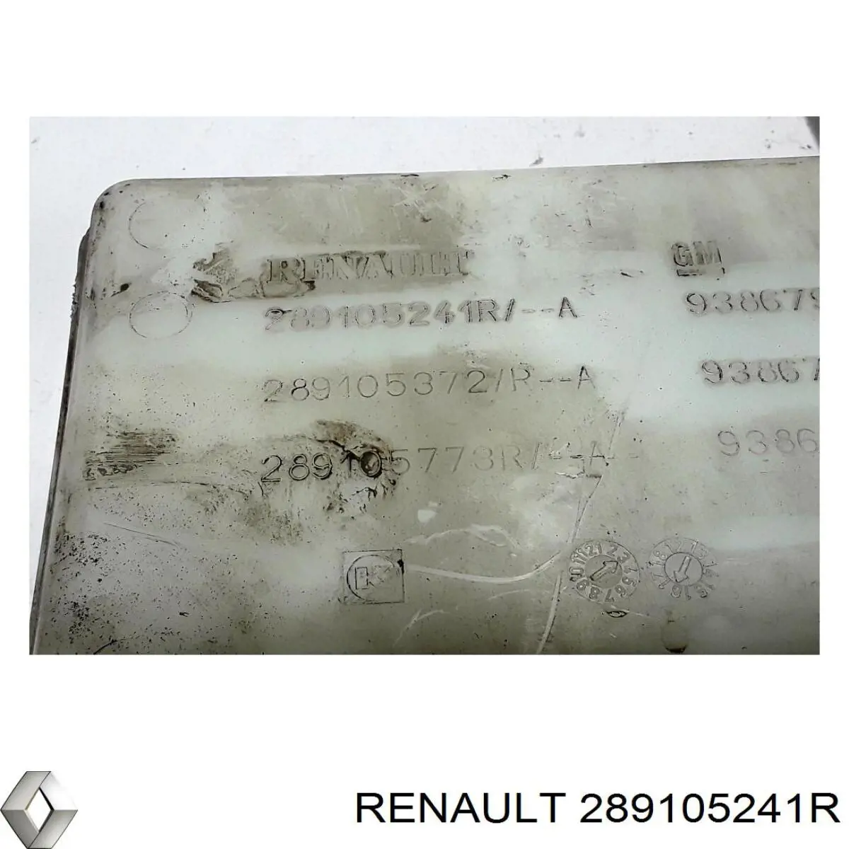 289105241R Renault (RVI) Tanque de fluido para lavador de vidro