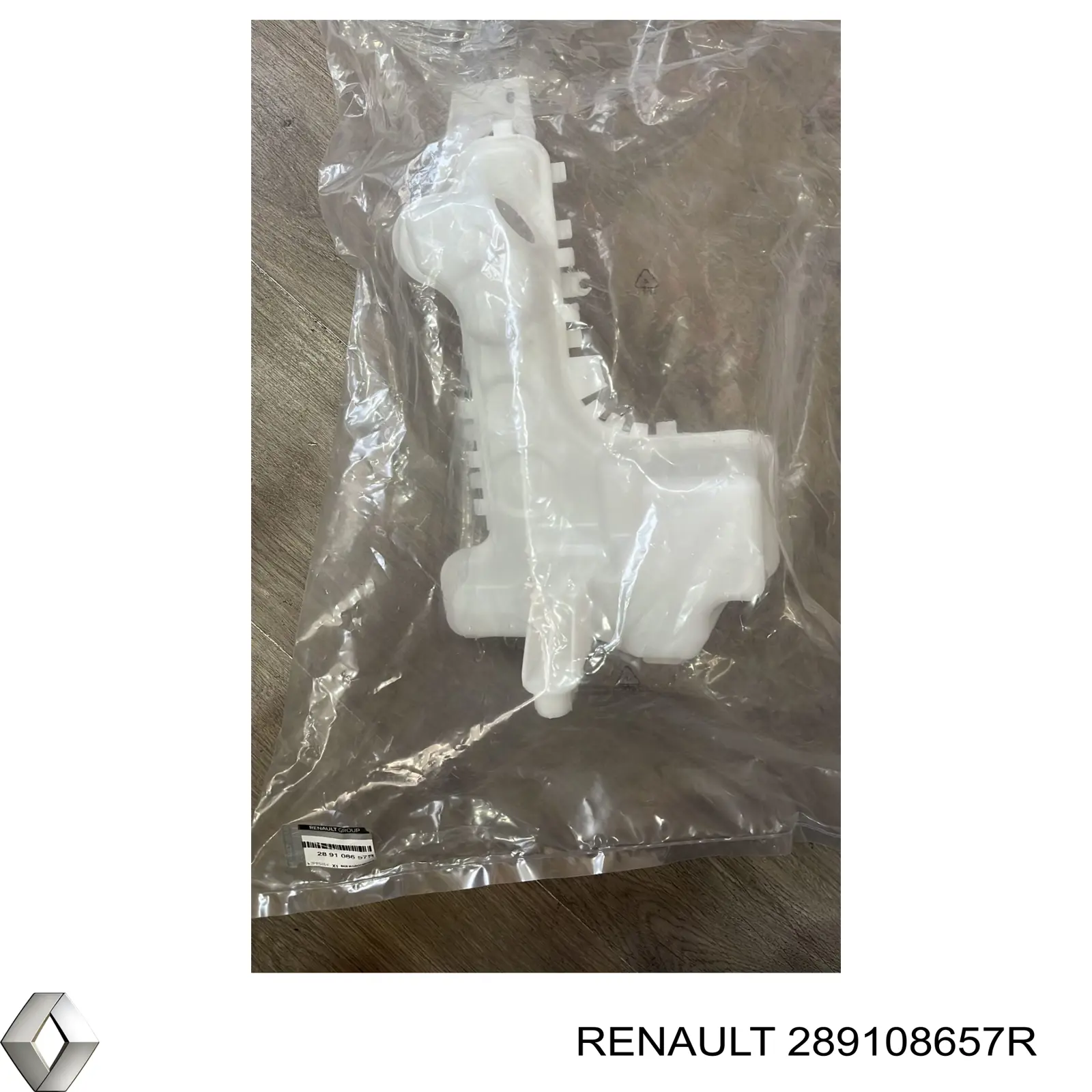 289108657R Renault (RVI) Tanque de fluido para lavador de vidro