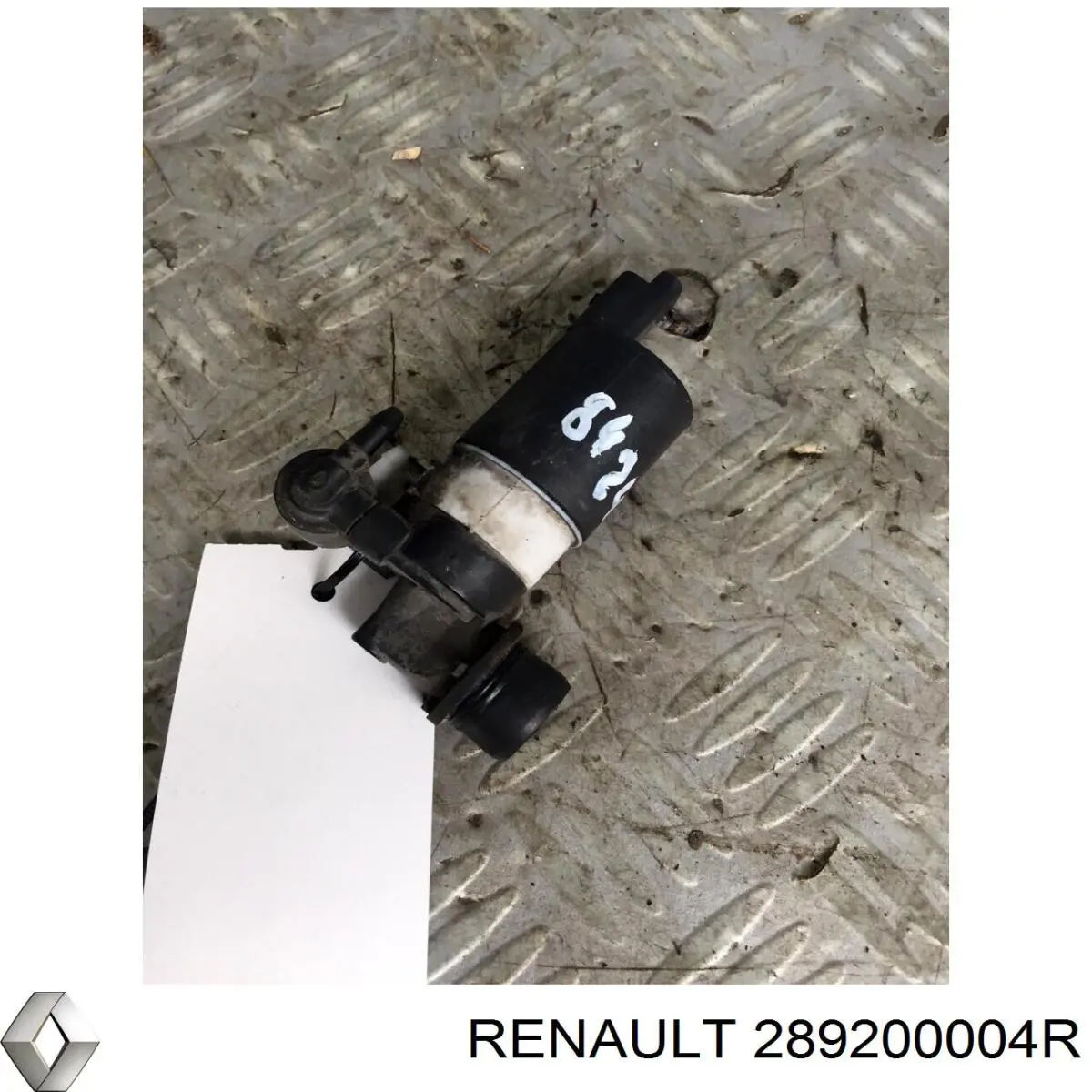 289200004R Renault (RVI) Bomba de motor de fluido para lavador de vidro dianteiro