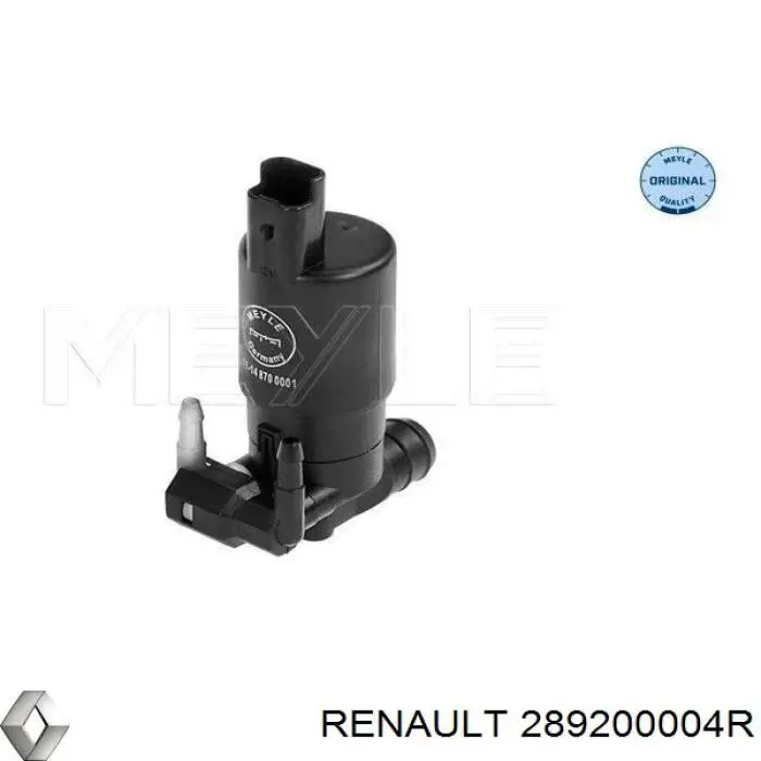 Bomba de motor de fluido para lavador de vidro dianteiro Renault (RVI) 289200004R preço, a partir de 17,90 USD
