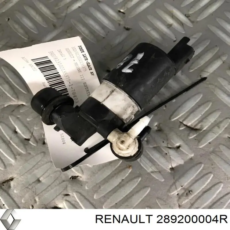 Compre 289200004R Renault (RVI) Bomba de motor de fluido para lavador de vidro dianteiro