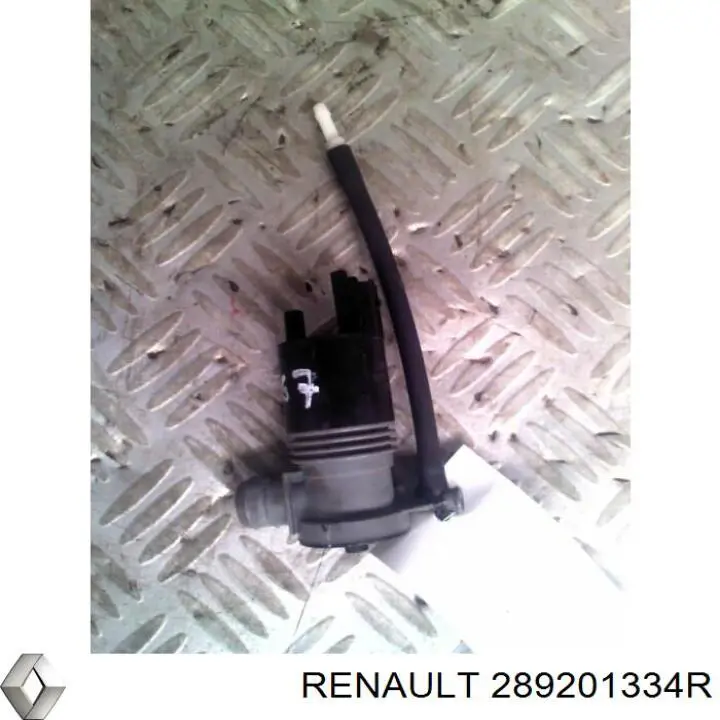 289201334R Renault (RVI) Bomba de motor de fluido para lavador de vidro dianteiro