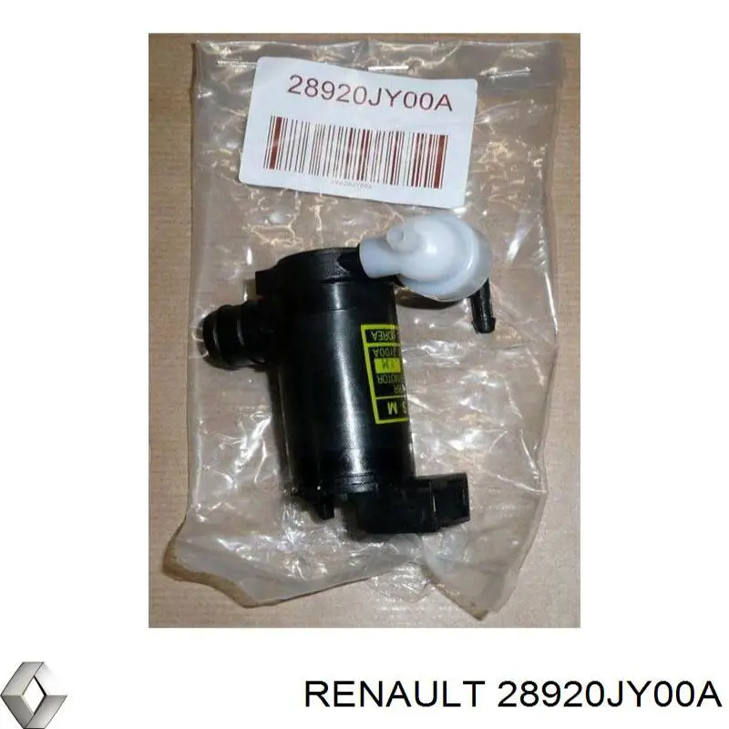 Bomba de motor de fluido para lavador de vidro dianteiro Renault (RVI) 28920JY00A preço, a partir de 16,94 USD