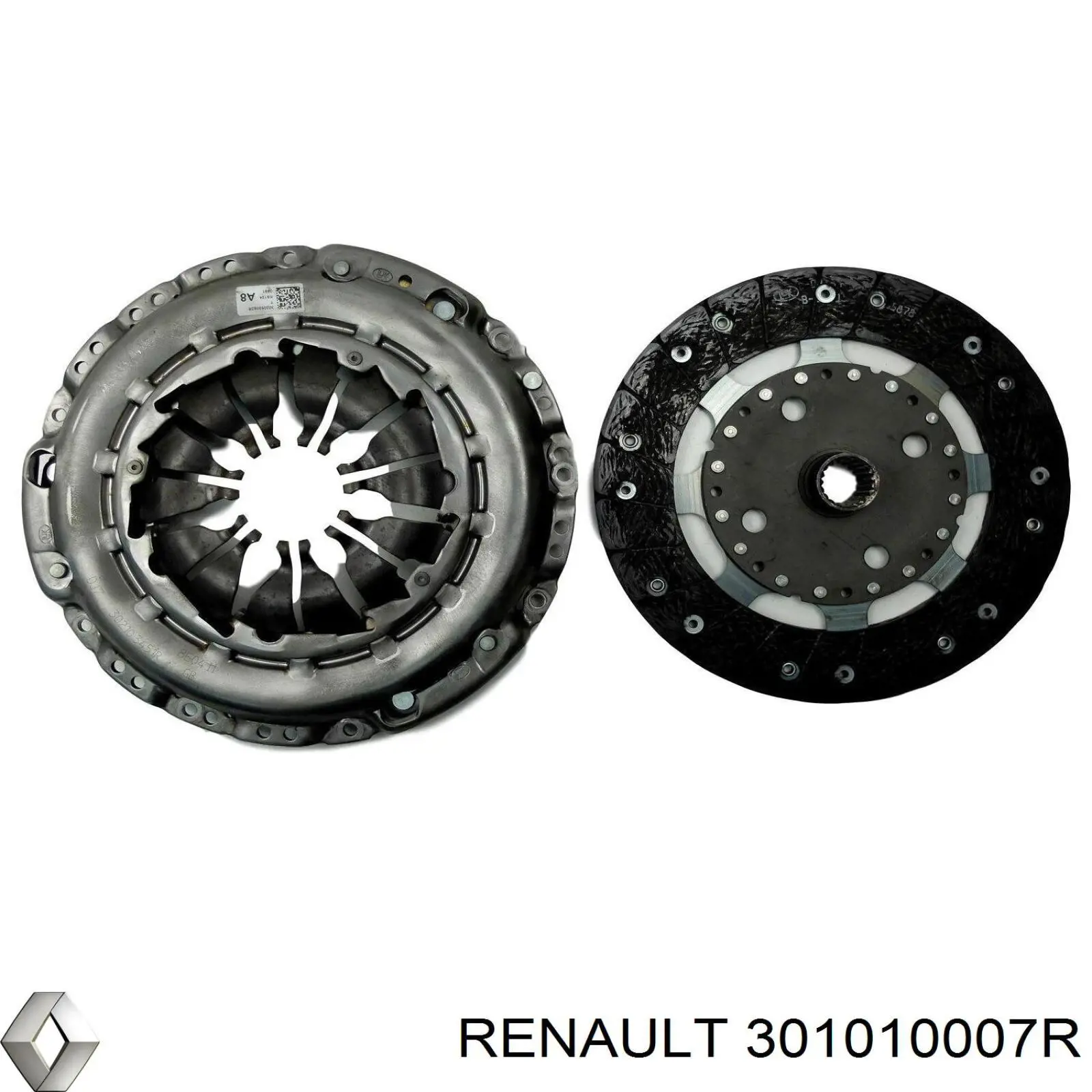 Compre 301010007R Renault (RVI) Kit de embraiagem (3 peças)